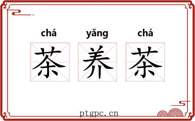 茶养茶