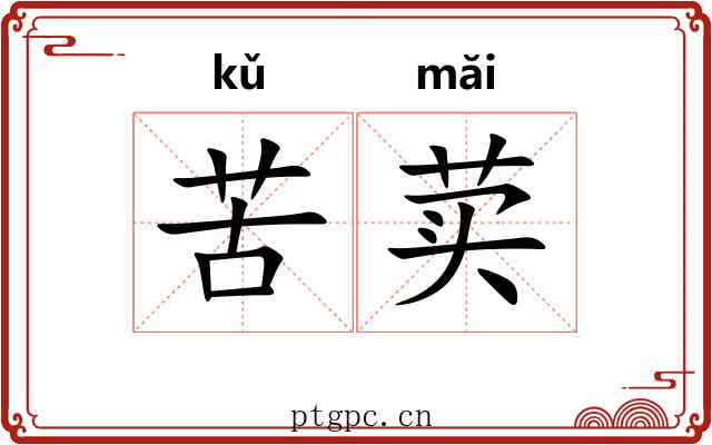 苦荬