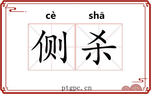 侧杀 侧杀