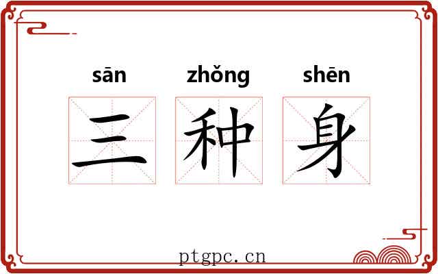 三种身 三种身