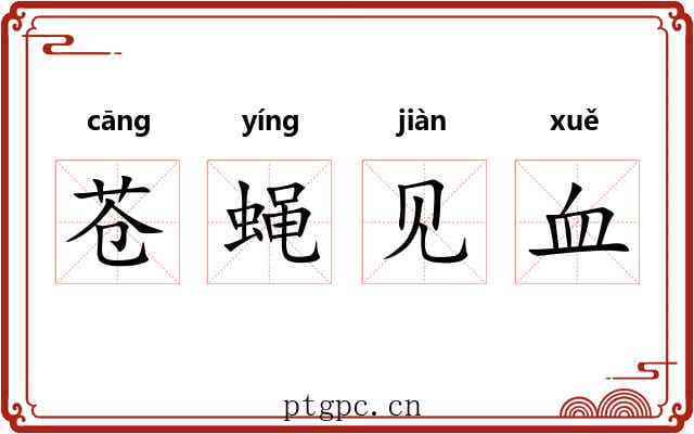 苍蝇见血 苍蝇见血