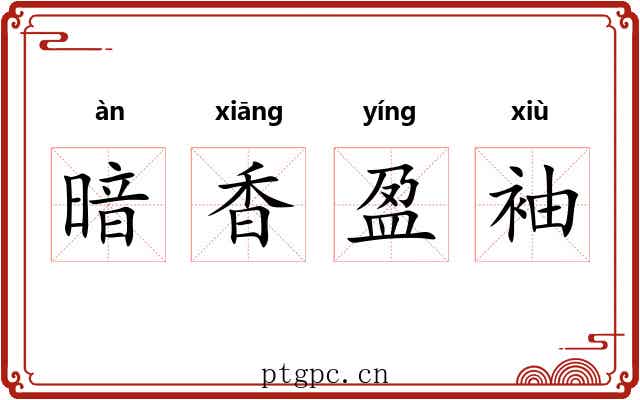 暗香盈袖 暗香盈袖