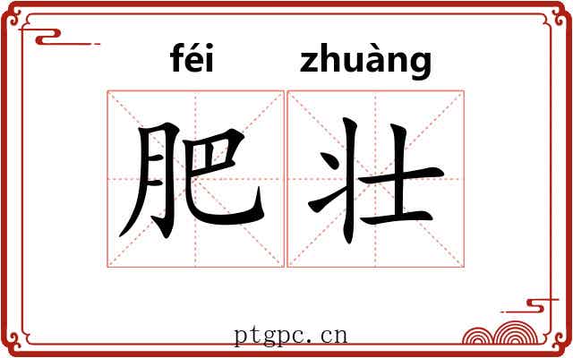 肥壮