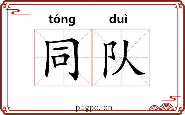 同队
