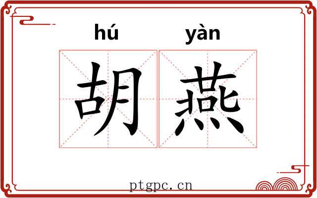 胡燕 胡燕