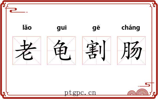 老龟割肠 老龟割肠