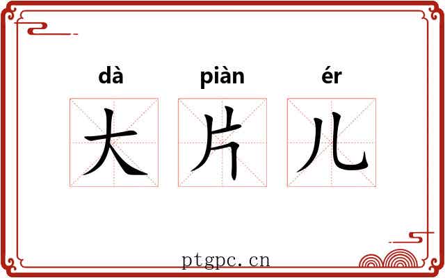 大片儿 大片儿