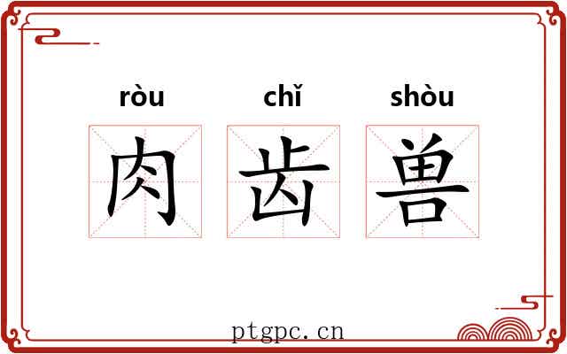 肉齿兽