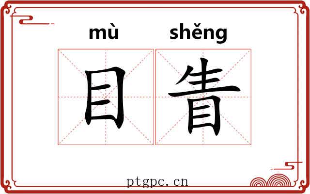 目眚 目眚