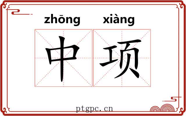 中项 中项