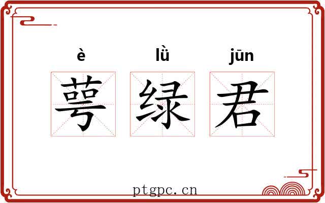 萼绿君