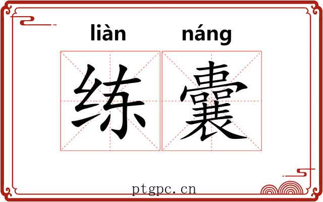 练囊