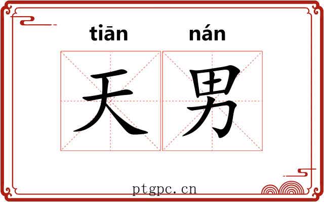 天男