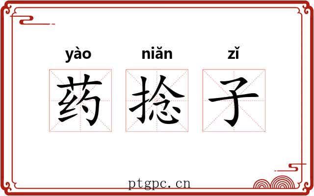 药捻子