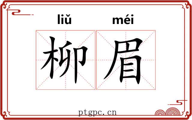柳眉