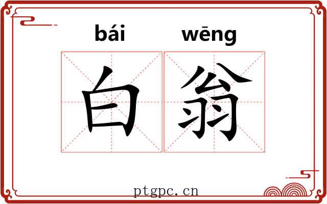 白翁 白翁