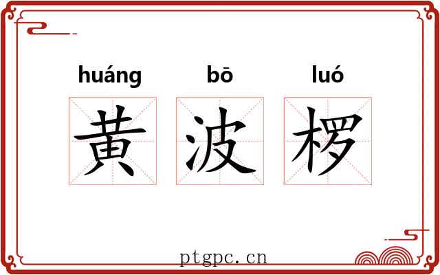 黄波椤