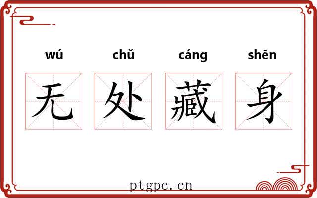 无处藏身