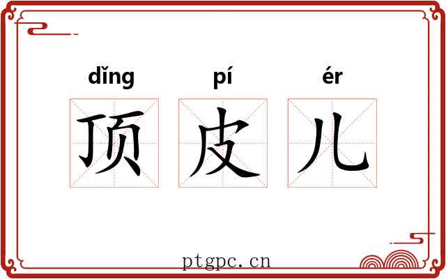 顶皮儿