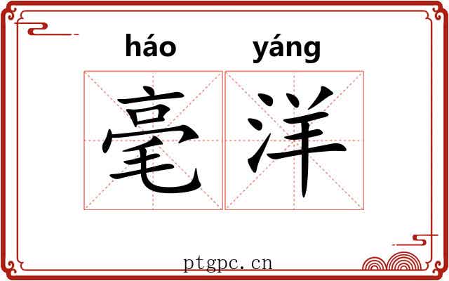 毫洋