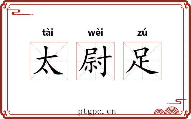 太尉足