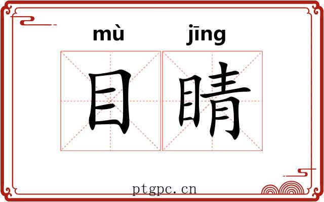 目睛