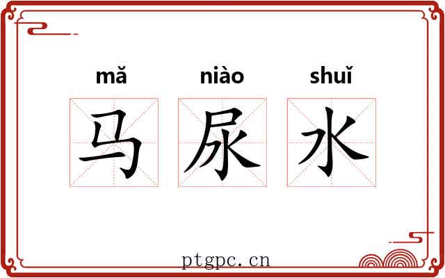 马尿水