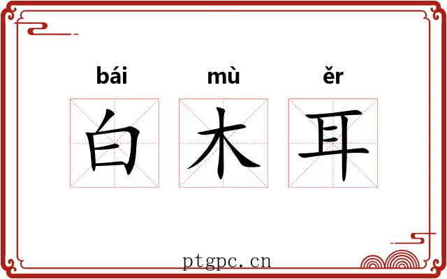 白木耳