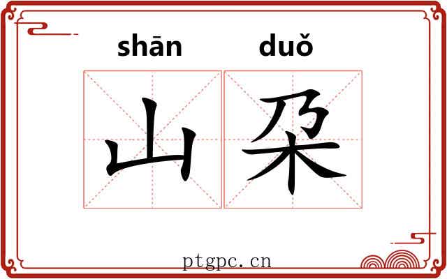 山朶