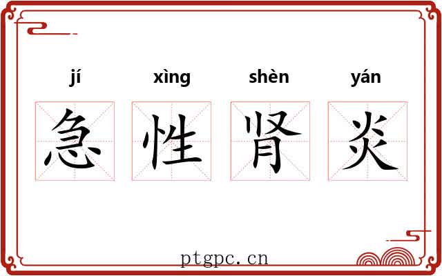 急性肾炎