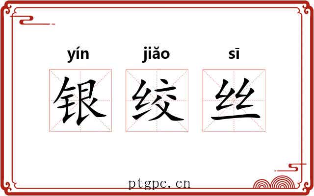 银绞丝 银绞丝