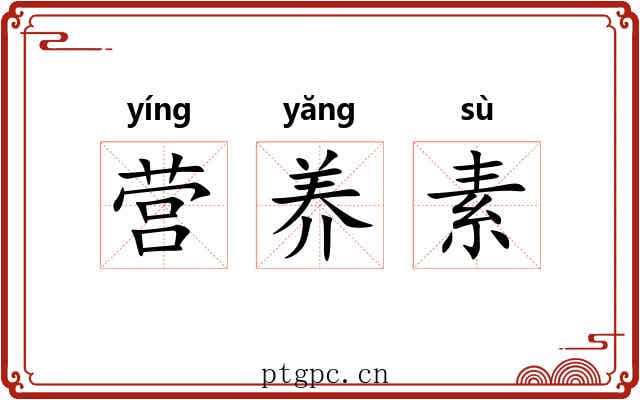 营养素
