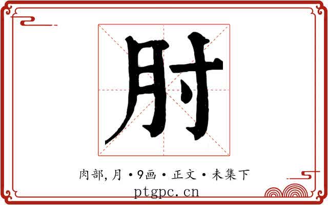 肘