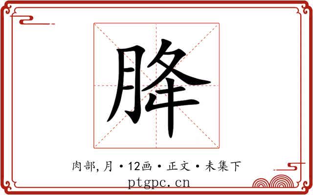 胮