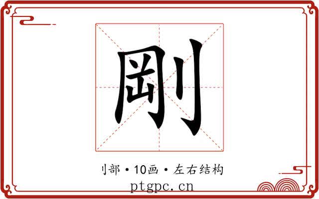 剛 剛