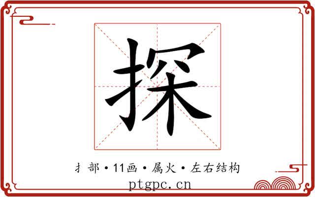探 探