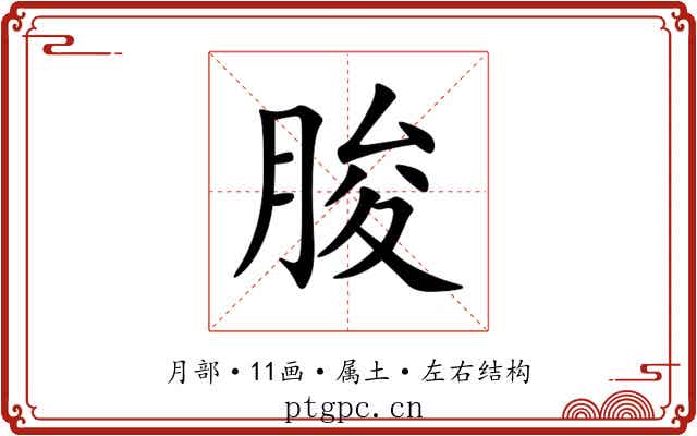 朘