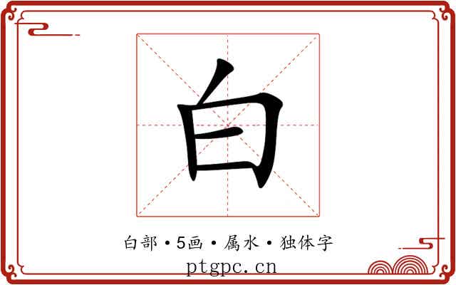 白 白