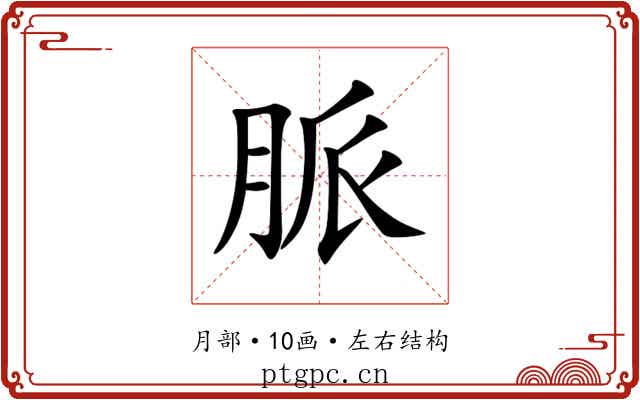 脈