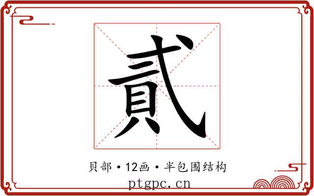 貳
