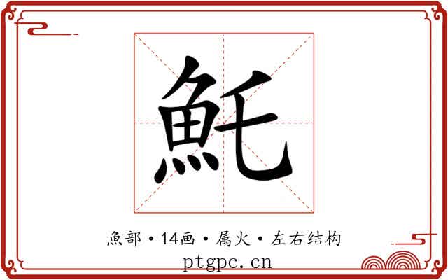 魠 魠
