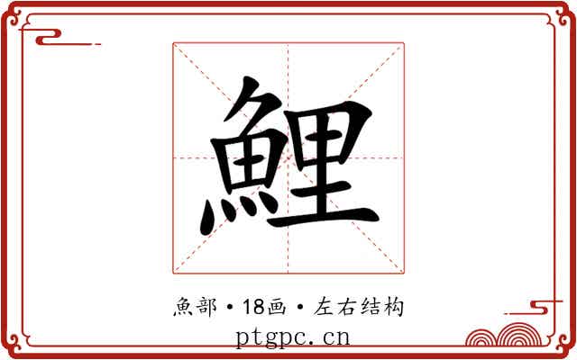 鯉 鯉