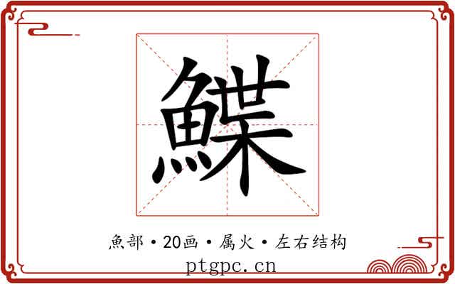 鰈