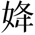 𡜠